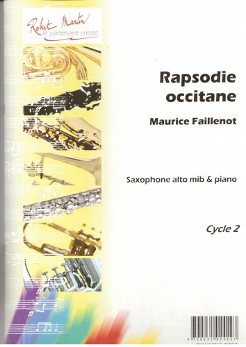 copertina Rapsodie Occitane, Alto Editions Robert Martin