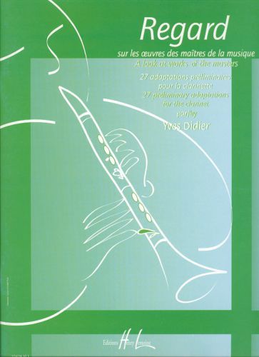 copertina Regard sur les uvres... Editions Henry Lemoine