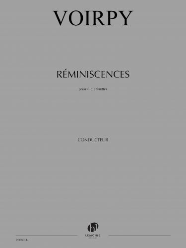 copertina Rminiscence Editions Henry Lemoine