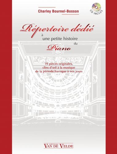 copertina Rpertoire ddi  une petite histoire du piano Van de Velde