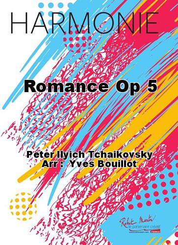 copertina Romance Op 5 Martin Musique