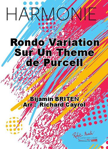 copertina Rondo Variation Sur Un Theme de Purcell Martin Musique