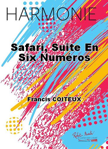 copertina Safari, Suite En Six Numros Martin Musique