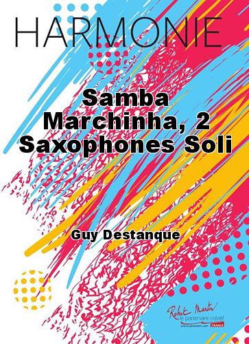 copertina Samba Marchinha, 2 Saxophones Soli Martin Musique