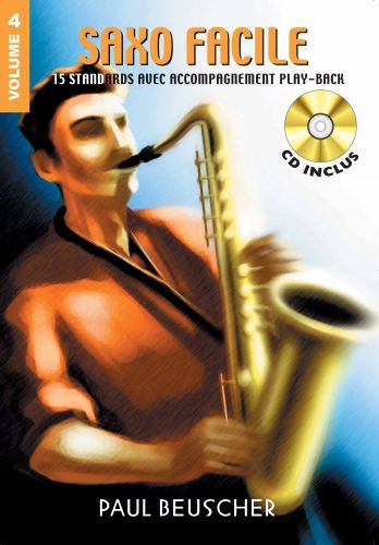 copertina Saxophone facile Vol.4 Paul Beuscher