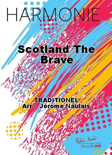 copertina Scotland The Brave Martin Musique