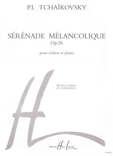 copertina Srnade Mlancolique Editions Henry Lemoine