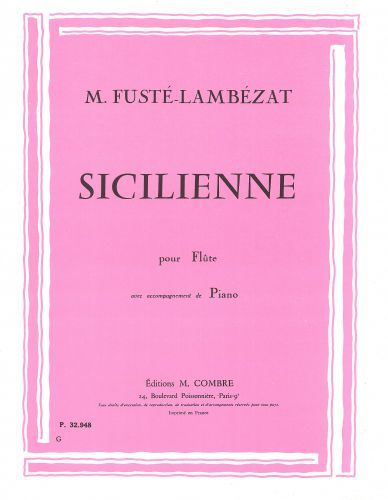 copertina Sicilienne Combre