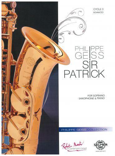 copertina SIR PATRICK (saxophone soprano et piano) Editions Robert Martin