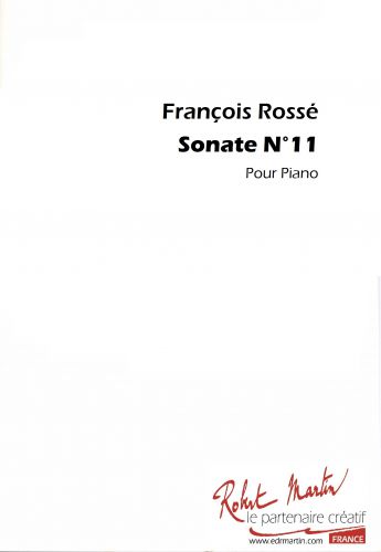 copertina SONATE N11 Editions Robert Martin