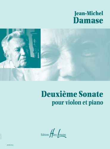 copertina Sonate pour violon et piano n2 Editions Henry Lemoine