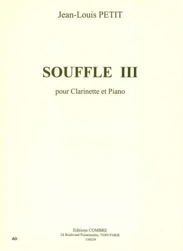 copertina Souffle III Combre