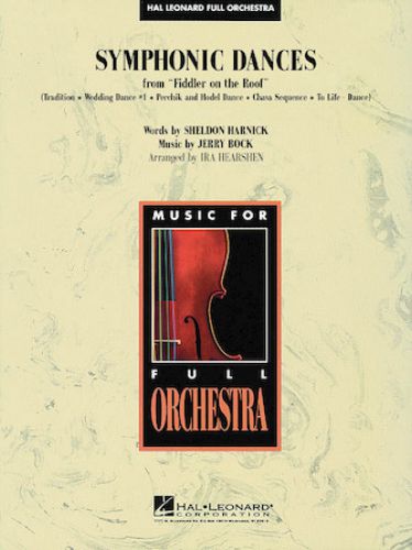 copertina Symphonic Dances from Fiddler on the Roof Hal Leonard