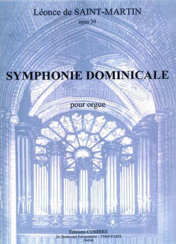 copertina Symphonie dominicale Op.39 Combre