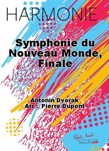 copertina Symphonie du Nouveau Monde, Finale Martin Musique