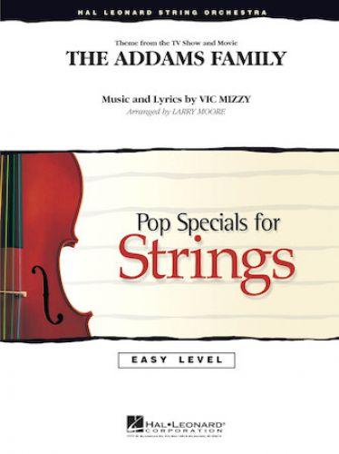 copertina The Addams Family Hal Leonard