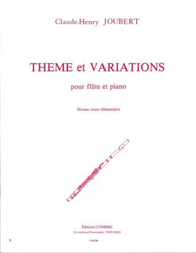 copertina Thme et variations Combre