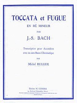 copertina Toccata et Fugue en R min. Combre