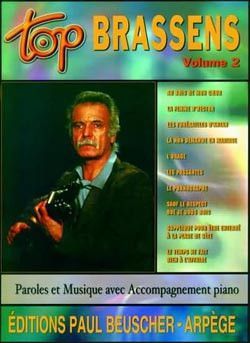 copertina Top Brassens Vol.2 Paul Beuscher