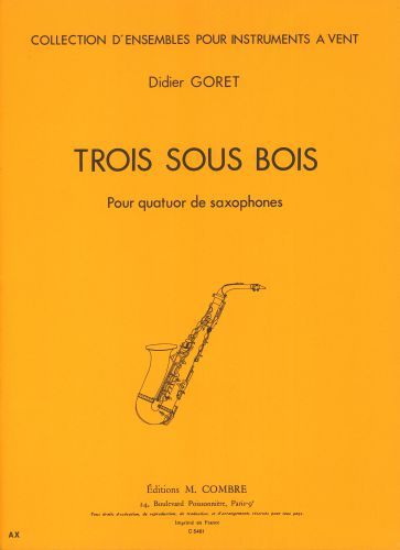 copertina Trois sous bois Combre