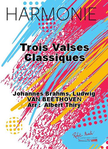 copertina Trois Valses Classiques Martin Musique