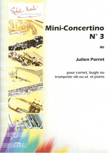 copertina Troisime Mini-Concertino, Sib ou Ut Editions Robert Martin