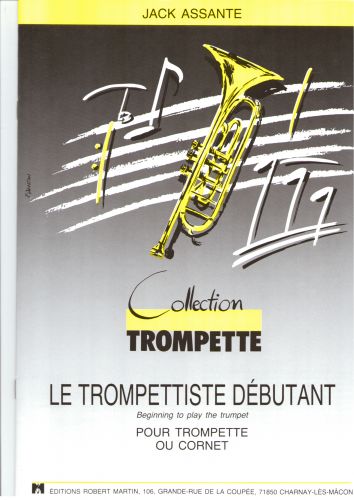 copertina trombettista principiante Editions Robert Martin