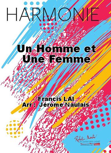 copertina Un Homme et Une Femme Martin Musique