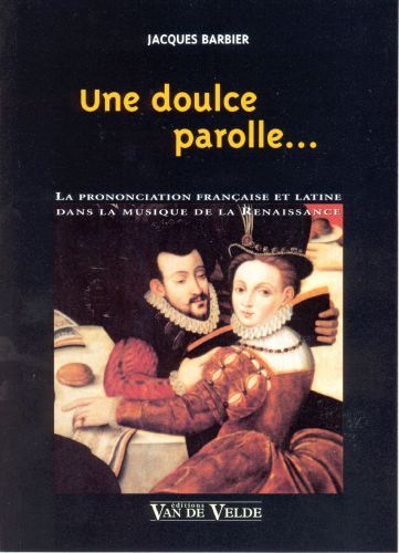 copertina Une doulce parolle Van de Velde