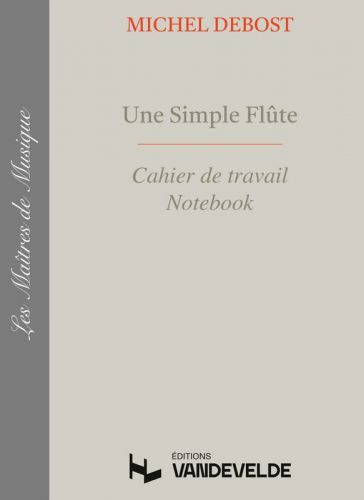 copertina Une simple flte - Cahier Van de Velde