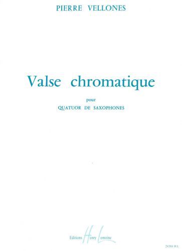 copertina Valse chromatique Editions Henry Lemoine