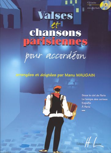 copertina Valses et chansons parisiennes Editions Henry Lemoine