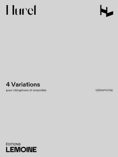 copertina Variations (4) Editions Henry Lemoine