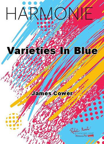 copertina Varieties In Blue Martin Musique
