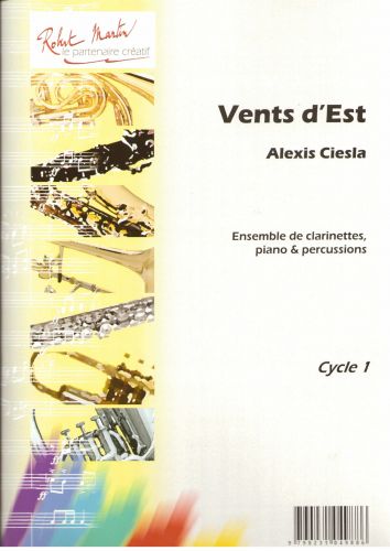 copertina Vents d'Est Clarinette Editions Robert Martin