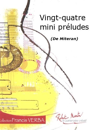 copertina Vingt-Quatre Mini Prludes Editions Robert Martin