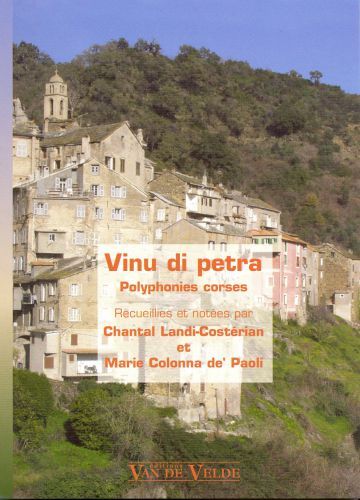 copertina Vinu di petra - Polyphonies corses Van de Velde