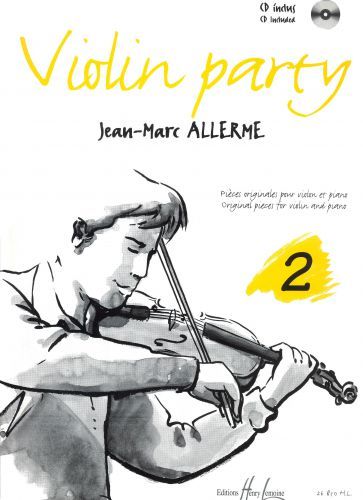 copertina Violin party Vol.2 Editions Henry Lemoine