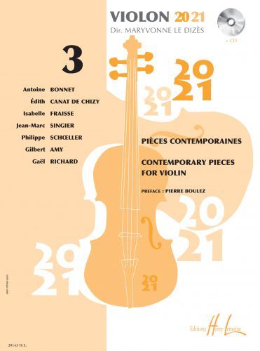 copertina Violon 20-21 Vol.3 Editions Henry Lemoine