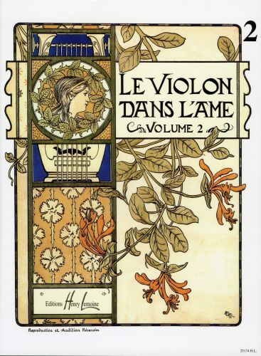 copertina Violon dans l'me Vol.2 Editions Henry Lemoine