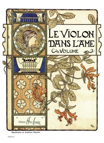 copertina Violon dans l'me Vol.3 Editions Henry Lemoine