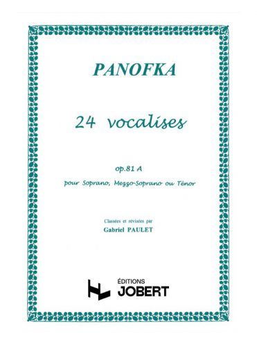 copertina Vocalises Vol.1 Op.81A (24) Jobert