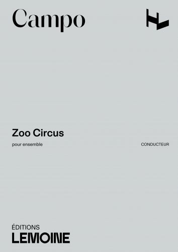 copertina Zoo Circus Editions Henry Lemoine