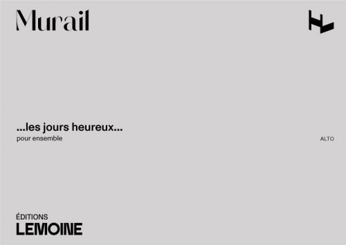 couverture ...les jours heureux? Editions Henry Lemoine