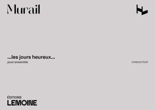 couverture ...les jours heureux? Editions Henry Lemoine