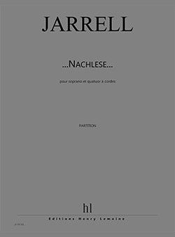 couverture ...Nachlese... Editions Henry Lemoine