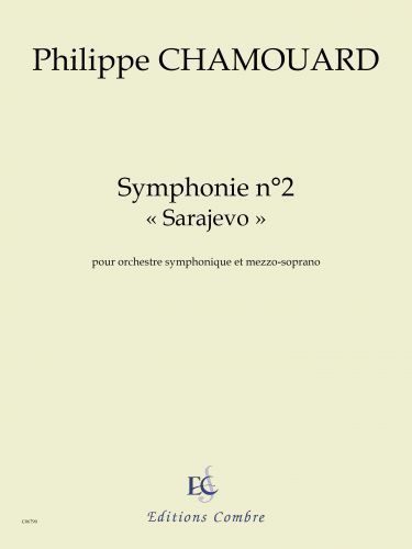 couverture "Symphonie n2 "Sarajevo" Combre