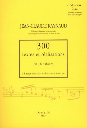 couverture 300 Textes et Realisations Cahier 2bis Editions Robert Martin
