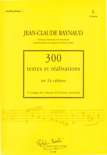 couverture 300 Textes et Realisations Cahier 5 (Realisations) Editions Robert Martin