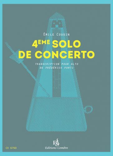 couverture 4eme Solo de concerto Combre